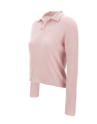 GRAN SASSO Polo in cashmere Pink Donna 