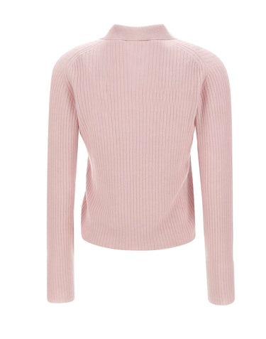 GRAN SASSO Polo in cashmere Pink Donna 