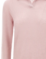 GRAN SASSO Polo in cashmere Pink Donna 