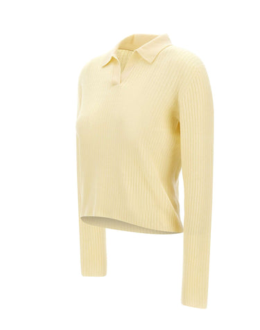 GRAN SASSO Polo in cashmere YELLOW Donna 
