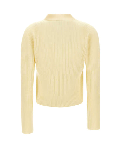 GRAN SASSO Polo in cashmere YELLOW Donna 