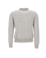 GRAN SASSO Polo aperta in lana vergine GREY Donna 