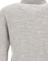 GRAN SASSO Polo aperta in lana vergine GREY Donna 