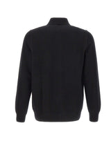 GRAN SASSO Camicia in maglia di cashmere BLACK Uomo 