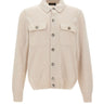 GRAN SASSO Camicia in maglia di cashmere BEIGE Uomo 