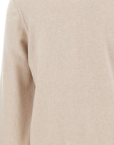 GRAN SASSO Camicia in maglia di cashmere BEIGE Uomo 