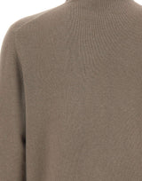 GRAN SASSO Cardigan con zip in lana e cashmere BROWN Uomo 