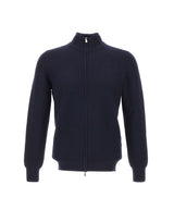 GRAN SASSO Cardigan in lana merino extrafine BLUE Uomo 