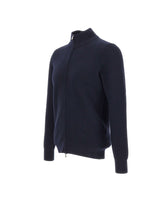 GRAN SASSO Cardigan in lana merino extrafine BLUE Uomo 