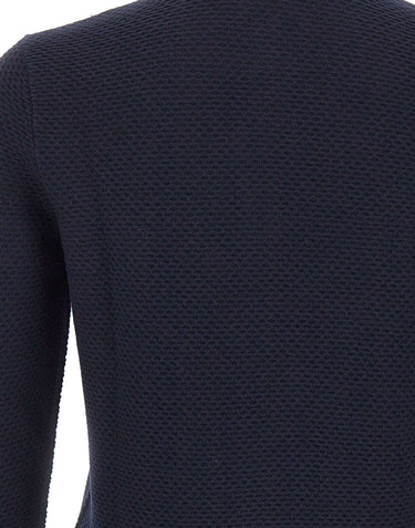GRAN SASSO Cardigan in lana merino extrafine BLUE Uomo 