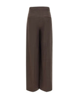 GRAN SASSO Pantaloni in lana e cashmere BROWN Donna 