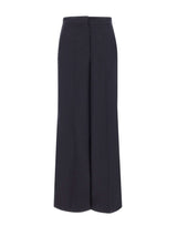 GRAN SASSO Pantaloni in lana e cashmere BLUE Donna 
