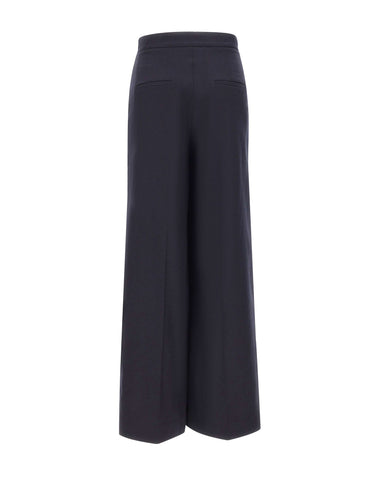 GRAN SASSO Pantaloni in lana e cashmere BLUE Donna 