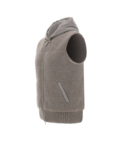 Smanicato in maglia di lana vergine 78134 25071017 GRAN SASSO 
