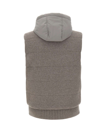 Smanicato in maglia di lana vergine 78134 25071017 GRAN SASSO 