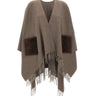 Mantella in lana e cashmere 95292 93092140 GRAN SASSO 