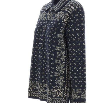 GUEST IN RESIDENCE Giacca overshirt "Wild Rag" BLUE Donna 
