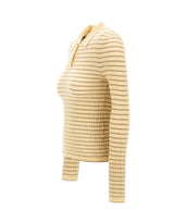 GUEST IN RESIDENCE Polo arricciata slim fit YELLOW Donna 