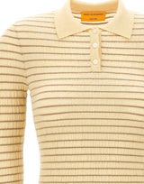 GUEST IN RESIDENCE Polo arricciata slim fit YELLOW Donna 
