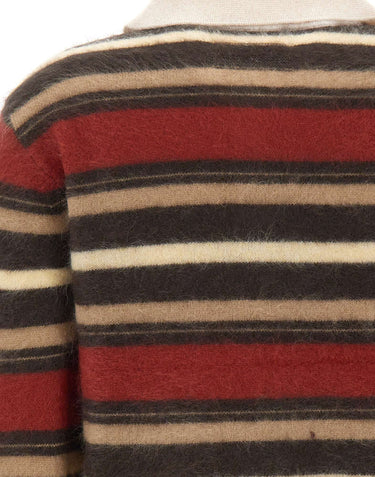 GUEST IN RESIDENCE Polo "Grizzly Cropped Rugby" MULTICOLOR Donna 