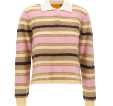 GUEST IN RESIDENCE Polo "Grizzly Cropped Rugby" MULTICOLOR Donna 