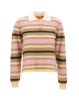 GUEST IN RESIDENCE Polo "Grizzly Cropped Rugby" MULTICOLOR Donna 