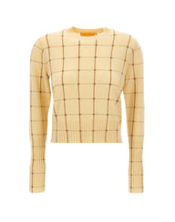 GUEST IN RESIDENCE Maglia "Shrunken" YELLOW Donna 