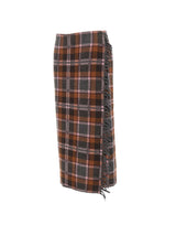 GUEST IN RESIDENCE Gonna a portafoglio tartan MULTICOLOR Donna 