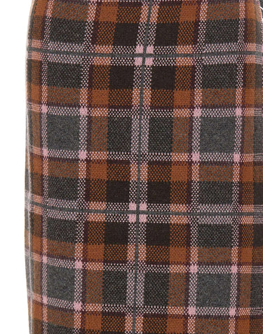 GUEST IN RESIDENCE Gonna a portafoglio tartan MULTICOLOR Donna 