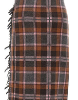 GUEST IN RESIDENCE Gonna a portafoglio tartan MULTICOLOR Donna 