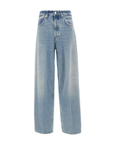 HAIKURE Jeans "Bethany" Light Blue Donna 