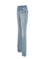 HAIKURE Jeans "Flora" Light Blue Donna 