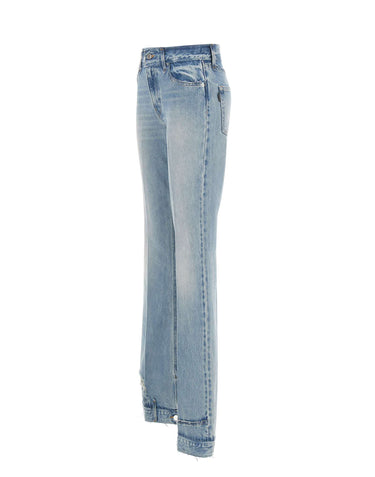 HAIKURE Jeans "Flora" Light Blue Donna 