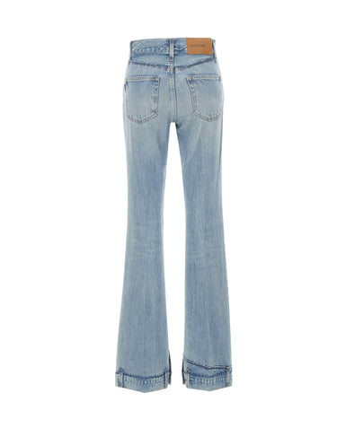 HAIKURE Jeans "Flora" Light Blue Donna 