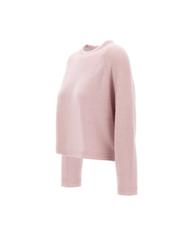 HEMISPHERE Maglia girocollo in cashmere Pink Donna 
