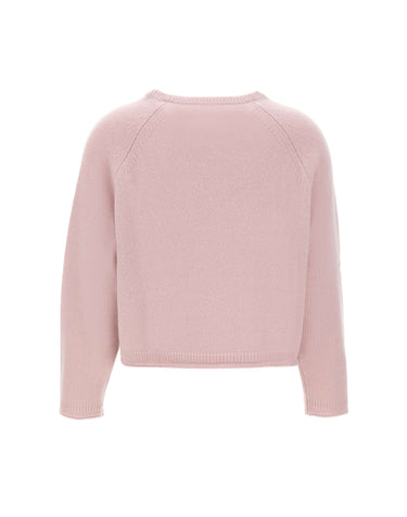 HEMISPHERE Maglia girocollo in cashmere Pink Donna 