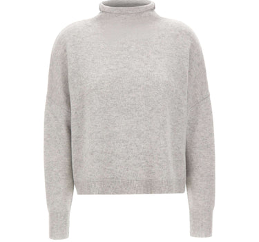 HEMISPHERE Maglia in cashmere a collo alto GREY Donna 
