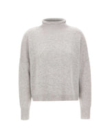 HEMISPHERE Maglia in cashmere a collo alto GREY Donna 