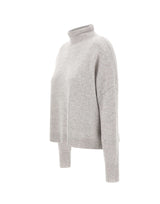 HEMISPHERE Maglia in cashmere a collo alto GREY Donna 