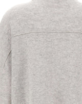 HEMISPHERE Maglia in cashmere a collo alto GREY Donna 