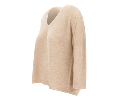HEMISPHERE Maglia in cashmere BEIGE Donna 