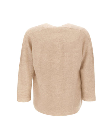 HEMISPHERE Maglia in cashmere BEIGE Donna 