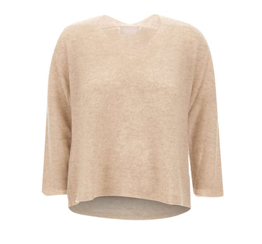 HEMISPHERE Maglia in cashmere BEIGE Donna 