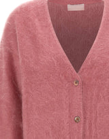 HEMISPHERE Cardigan in cashmere Pink Donna 