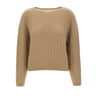 HEMISPHERE Maglia in misto cashmere e seta GREEN Donna 