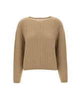 HEMISPHERE Maglia in misto cashmere e seta GREEN Donna 