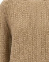 HEMISPHERE Maglia in misto cashmere e seta GREEN Donna 