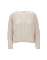 HEMISPHERE Maglia in cashmere e seta WHITE Donna 