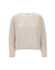 HEMISPHERE Maglia in cashmere e seta WHITE Donna 