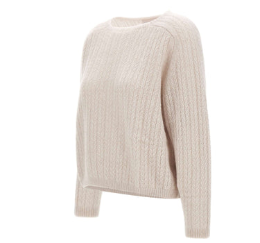 HEMISPHERE Maglia in cashmere e seta WHITE Donna 